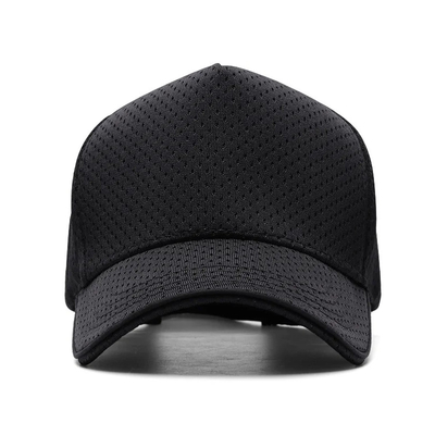 Custom 5 Panel Mesh Baseball Cap Outdoor Bernafas High Crown Blank Trucker Mesh Hat