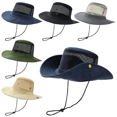 Outdoor Camo Kamuflase Fisherman Bucket Hat Dengan Logo Khusus Berburu Hiking Bucket Cap