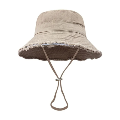 Custom Cotton Rope Bucket Hat untuk Unisex Gaya Bergaya