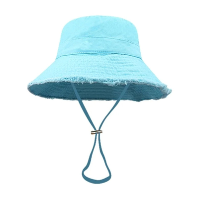Custom Cotton Rope Bucket Hat untuk Unisex Gaya Bergaya