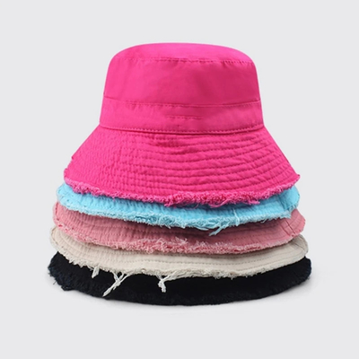 Custom Cotton Rope Bucket Hat untuk Unisex Gaya Bergaya