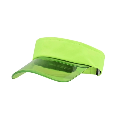 Summer Sun Hat Golf Transparent Visor Caps Custom Sunshade Anti-Uv Protection Kosong Top Visor Cap