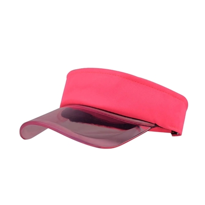 Summer Sun Hat Golf Transparent Visor Caps Custom Sunshade Anti-Uv Protection Kosong Top Visor Cap
