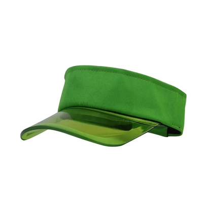 Summer Sun Hat Golf Transparent Visor Caps Custom Sunshade Anti-Uv Protection Kosong Top Visor Cap