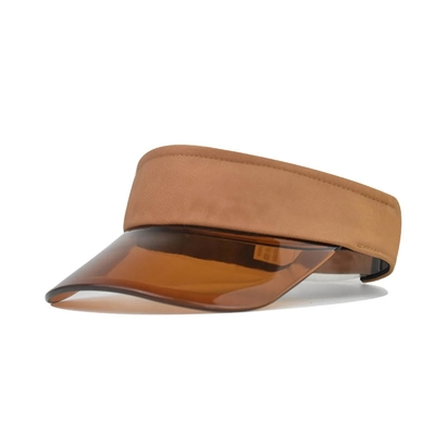 Summer Sun Hat Golf Transparent Visor Caps Custom Sunshade Anti-Uv Protection Kosong Top Visor Cap