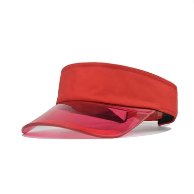 Summer Sun Hat Golf Transparent Visor Caps Custom Sunshade Anti-Uv Protection Kosong Top Visor Cap