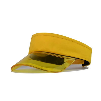 Summer Sun Hat Golf Transparent Visor Caps Custom Sunshade Anti-Uv Protection Kosong Top Visor Cap