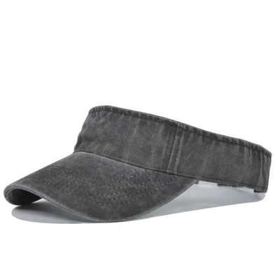 New Summer Denim Washed Visors Wanita Outdoor Sport Sun Hat Golf Hiking Tenis Pria Cap tabir surya