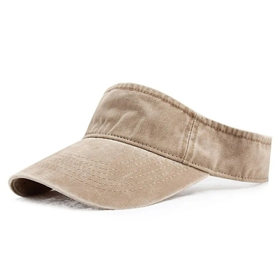 New Summer Denim Washed Visors Wanita Outdoor Sport Sun Hat Golf Hiking Tenis Pria Cap tabir surya