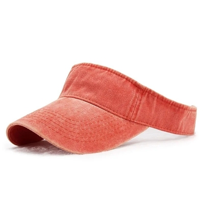 New Summer Denim Washed Visors Wanita Outdoor Sport Sun Hat Golf Hiking Tenis Pria Cap tabir surya