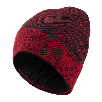 Orang dewasa Musim Dingin Topi Knitted Panas Wanita Ski Cap Pria Ukuran Besar Velvet Beanie Topi