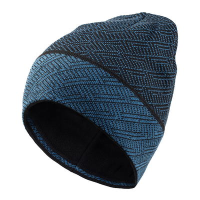 Orang dewasa Musim Dingin Topi Knitted Panas Wanita Ski Cap Pria Ukuran Besar Velvet Beanie Topi