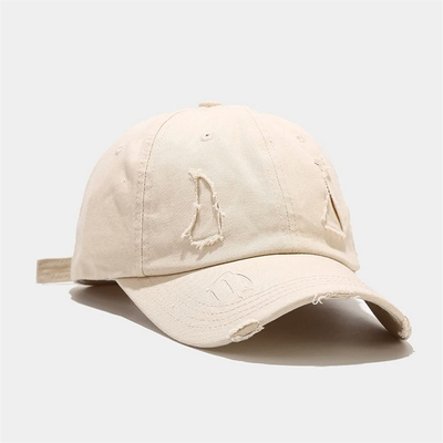 Oem Custom Adjustable Used Out Baseball Cap Personalisasi Miskin Blank Ayah Hat