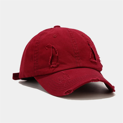 Oem Custom Adjustable Used Out Baseball Cap Personalisasi Miskin Blank Ayah Hat