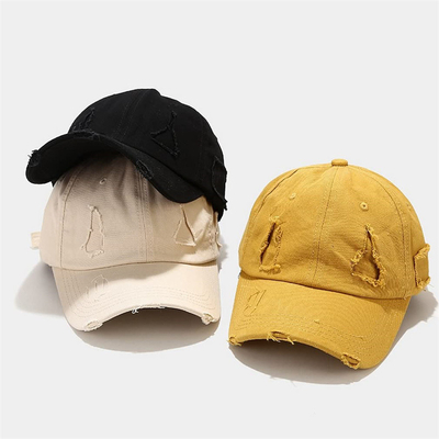 Oem Custom Adjustable Used Out Baseball Cap Personalisasi Miskin Blank Ayah Hat
