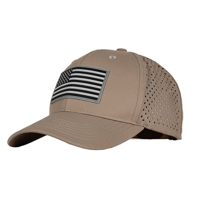 Oen Desain Custom Bendera Amerika Baseball Cap Pria bordir Penembusan Baseball Hat