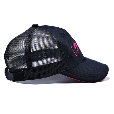 Sandwich Curved Brim 5 Panel Velvet Trucker Hat Grosir Gorra Trucker Cap Custom Logo