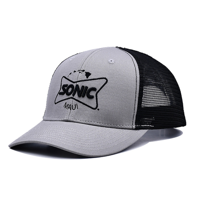Grosir Snapback Trucker Hat 6 Panel Mesh Hat 3d bordir Custom Trucker Cap
