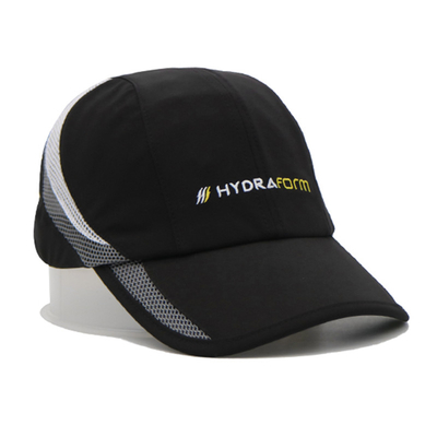 Cepat kering Tidak terstruktur topi olahraga Custom bordir Logo bernapas Waterproof topi olahraga