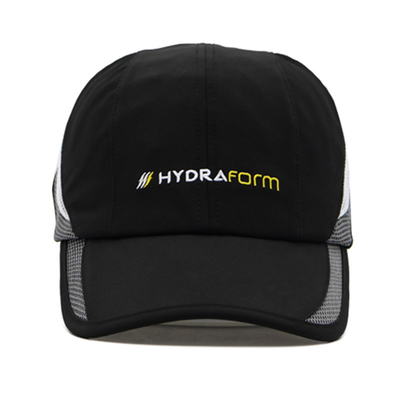 Cepat kering Tidak terstruktur topi olahraga Custom bordir Logo bernapas Waterproof topi olahraga