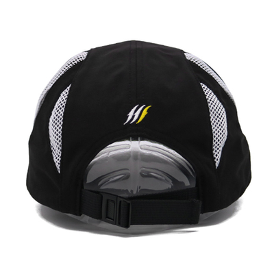 Cepat kering Tidak terstruktur topi olahraga Custom bordir Logo bernapas Waterproof topi olahraga