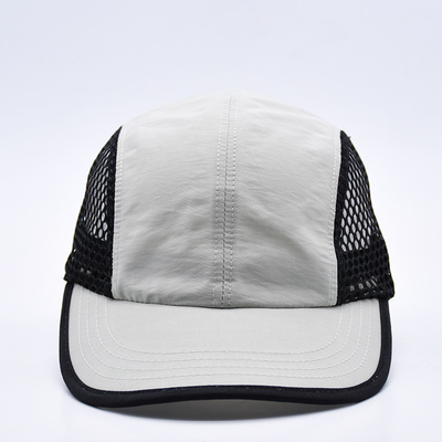 OEM menjalankan nilon tidak terstruktur cepat pengeringan jala running topi soft grosir soft running cap