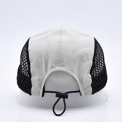 OEM menjalankan nilon tidak terstruktur cepat pengeringan jala running topi soft grosir soft running cap