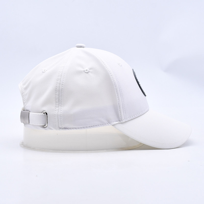 Outdoor Custom Reflective Logo cepat kering Waterproof Sports Caps Lighting 6 Panel Golf Hat untuk Pria