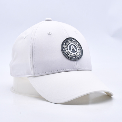 Outdoor Custom Reflective Logo cepat kering Waterproof Sports Caps Lighting 6 Panel Golf Hat untuk Pria