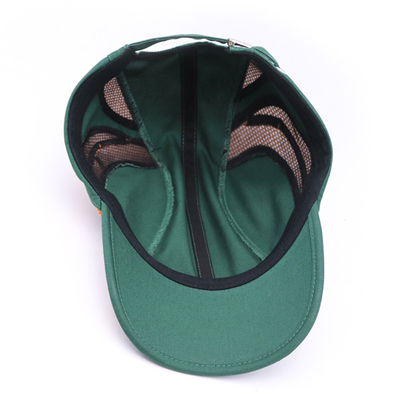 Custom Logo Sports Hat Mesh Running Gorras Berkualitas Tinggi Curved Brim Cap Olahraga Bernafas