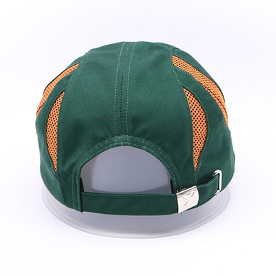 Custom Logo Sports Hat Mesh Running Gorras Berkualitas Tinggi Curved Brim Cap Olahraga Bernafas