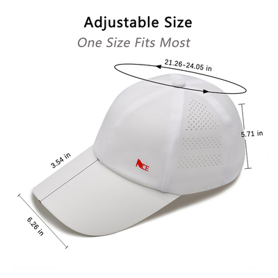 Ace Hat Manufacturer Teknologi Baru Gaya Pita Tanpa Jahitan Baseball Putih Sport Baseball Hat
