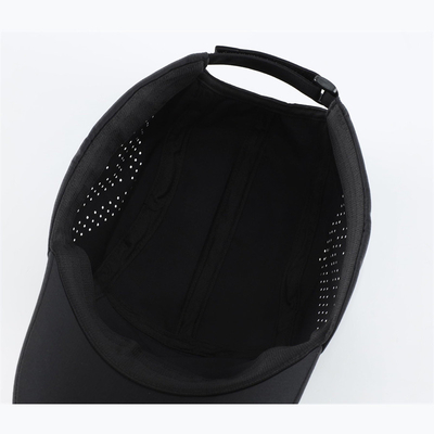 Custom Waterproof Laser Cut Perforated Sports Hat Kualitas Tinggi Cepat Dry Sports Baseball Cap