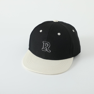 Kualitas tinggi Anak-anak Katun Flat Brim Sport Topi bordir Surat Anak Outdoor Snapback Cap