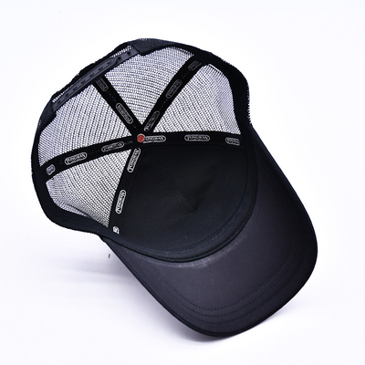 Custom Logo 5 Panel Trucker Cap Wholesale Adjustable Snapback Trucker Hat Pembekal
