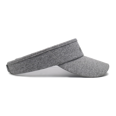 Musim Panas Olahraga kering Sun Visor Caps Custom Printing Adjustable Visor Hat
