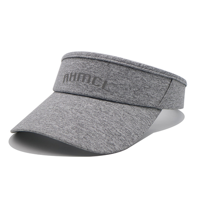 Musim Panas Olahraga kering Sun Visor Caps Custom Printing Adjustable Visor Hat