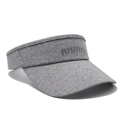 Musim Panas Olahraga kering Sun Visor Caps Custom Printing Adjustable Visor Hat