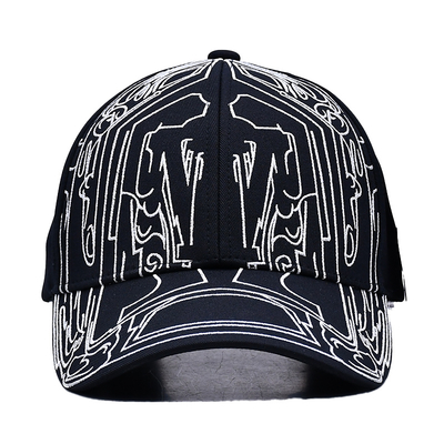 Grosir logo bordir topi bisbol klasik topi khusus disesuaikan topi bisbol olahraga dengan tutup punggung plastik