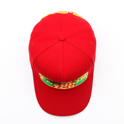 Top Kualitas Musim Panas Wanita 100% Katun 6 Panel Topi Baseball Kustom Topi Baseball Payet