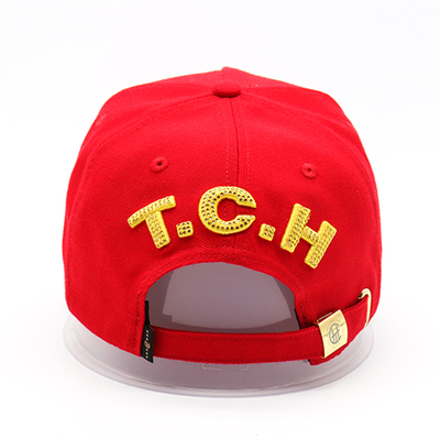 Top Kualitas Musim Panas Wanita 100% Katun 6 Panel Topi Baseball Kustom Topi Baseball Payet