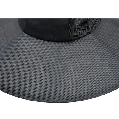 Topi Ember Matahari Baru Bertenaga Surya Luar Ruangan Kustom Tahan UV Portabel Isi Ulang untuk Berkemah, Bepergian, Memancing, Mendaki Gunung