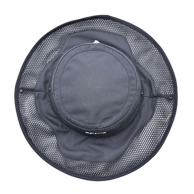 Kualitas tinggi Custom bordir cetak sunshade ember topi menyelam cap memancing tepi besar