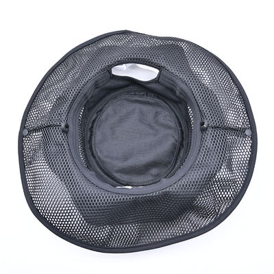 Kualitas tinggi Custom bordir cetak sunshade ember topi menyelam cap memancing tepi besar