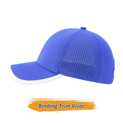 Topi Baseball Jaring 6 Panel Berkualitas Tinggi Topi Baseball Logo Kustom Laser Kosong