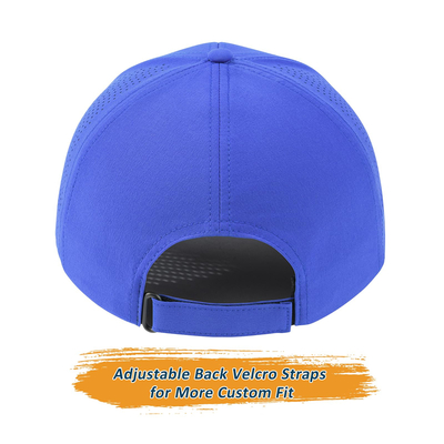 Topi Baseball Jaring 6 Panel Berkualitas Tinggi Topi Baseball Logo Kustom Laser Kosong