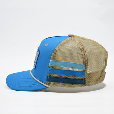 Topi Trucker Australia Kustom Berkualitas Tinggi 100% Katun Dengan Garis Samping Bordir Logo Desain Gaya Unik Anda Sendiri Topi Truk