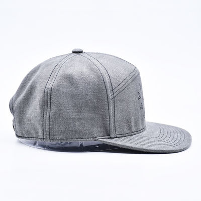 Topi Snapback 7 Panel Kustom Bordir Terstruktur Gorras pinggiran datar Topi Snap Back