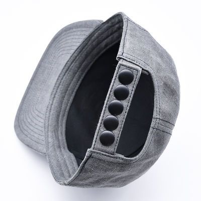 Topi Snapback 7 Panel Kustom Bordir Terstruktur Gorras pinggiran datar Topi Snap Back