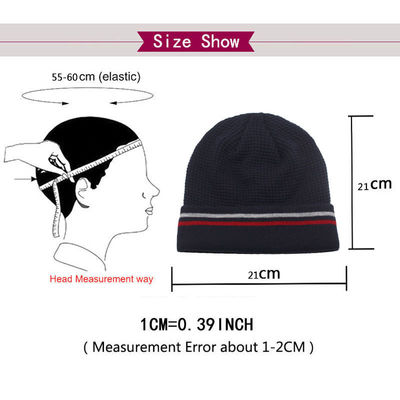 Custom Adult Fisherman Beanies Skull Cap High Quality Cuffed Beanie Hats